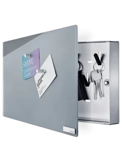 Blomus Aufbewahren & Servieren<Schlüsselkasten "Velio" in Grau - (B)30 x (H)20 cm