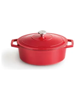 Brandt Kochgeschirr<Schmortopf in Rot - Ø 30 cm
