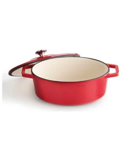 Brandt Kochgeschirr<Schmortopf in Rot - Ø 30 cm