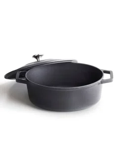 Brandt Kochgeschirr<Schmortopf in Schwarz - Ø 30 cm