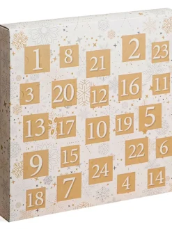 Heliophilia Adventskalender<Schmuck-Adventskalender in Weiß/ Gold