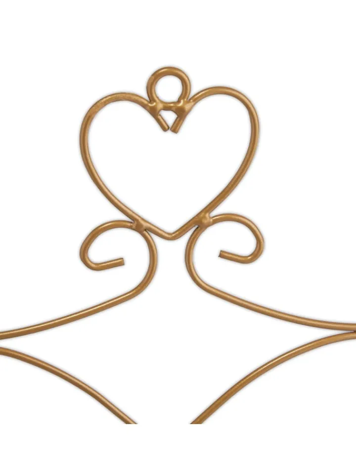 relaxdays Schmuckkästen<Schmuckhalter in Gold - (B)36,5x (H)30 x (T)3,5 cm