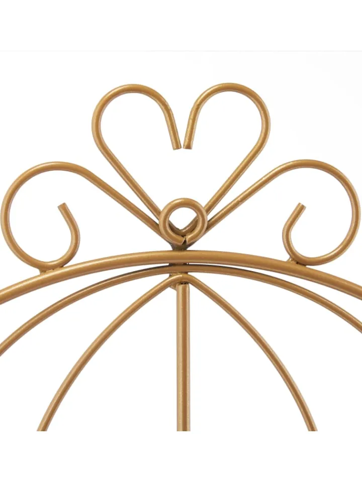 relaxdays Schmuckkästen<Schmuckhalter in Gold - (B)25,5x (H)44,5 x (T)4,5 cm