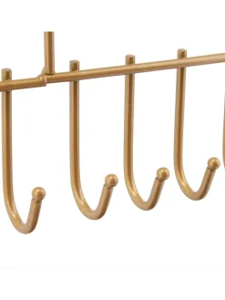 relaxdays Schmuckkästen<Schmuckhalter in Gold - (B)25,5x (H)44,5 x (T)4,5 cm