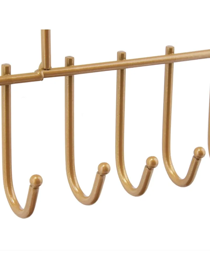 relaxdays Schmuckkästen<Schmuckhalter in Gold - (B)25,5x (H)44,5 x (T)4,5 cm