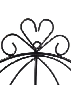 relaxdays Schmuckkästen<Schmuckhalter in Schwarz - (B)25,5x (H)44,5 x (T)4,5 cm