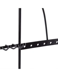 relaxdays Schmuckkästen<Schmuckhalter in Schwarz - (B)25,5x (H)44,5 x (T)4,5 cm