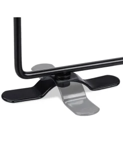 relaxdays Schmuckkästen<Schmuckhalter in Schwarz - (B)31,5 x (H)34 x (T)9 cm