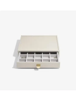 Stackers Schmuckkästen<Schmuckkasten "Classic" in Creme - (B)25 x (H)18 x (T)5,8 cm