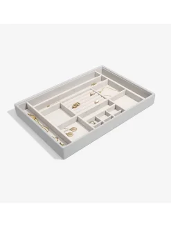 Stackers Schmuckkästen<Schmuckkiste in Grau - (B)36 x (H)25 x (T)4 cm