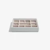 Stackers Schmuckkästen<Schmuckkiste in Grau - (B)18 x (H)12,5 x (T)3,7 cm