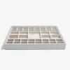 Stackers Schmuckkästen<Schmuckkiste in Grau - (B)26 x (H)25 x (T)4 cm