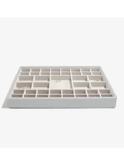 Stackers Schmuckkästen<Schmuckkiste in Grau - (B)26 x (H)25 x (T)4 cm