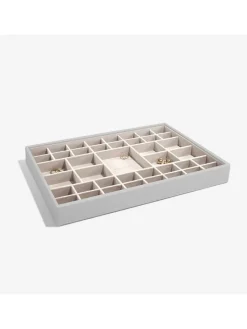 Stackers Schmuckkästen<Schmuckkiste in Grau - (B)26 x (H)25 x (T)4 cm