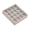 Stackers Schmuckkästen<Schmuckkiste in Rosa - (B)15 x (H)15 x (T)3 cm