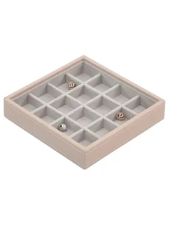 Stackers Schmuckkästen<Schmuckkiste in Rosa - (B)15 x (H)15 x (T)3 cm