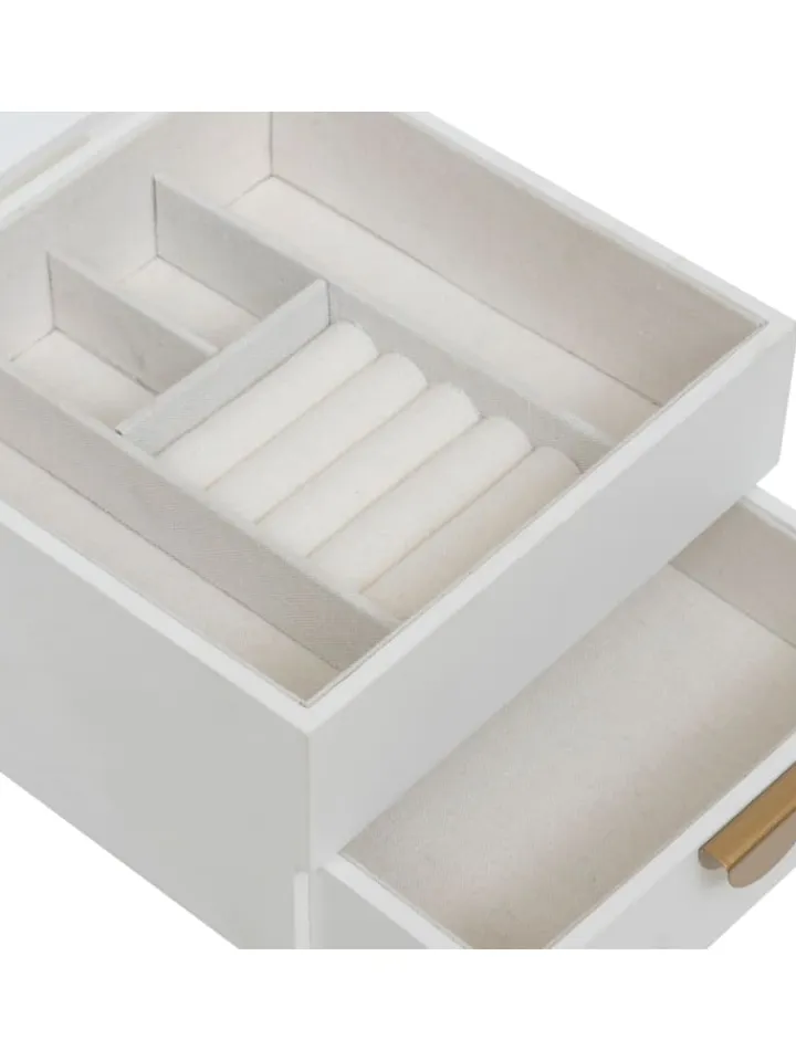 Atmosphera Créateur d'intérieur Schmuckkästen<Schmuckkästchen in weiß
