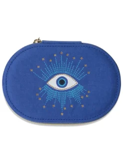 DESIGNWORKS INK ® Schmuckkästen<Schmuckkästchen "Starry Eyed" in Blau - (L)14,5 x (B)10 cm
