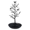 relaxdays Schmuckkästen<Schmuckständer "Baum" in Schwarz