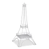 relaxdays Schmuckkästen<Schmuckständer "Eiffelturm" in Silber - (H)47 cm