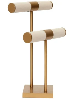 THE HOME DECO FACTORY Schmuckkästen<Schmuckständer in Gold - (B)21 x (H)29,5 x (T)14 cm