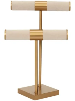 THE HOME DECO FACTORY Schmuckkästen<Schmuckständer in Gold - (B)21 x (H)29,5 x (T)14 cm