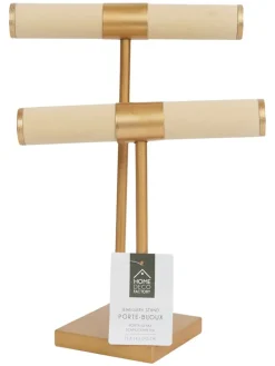 THE HOME DECO FACTORY Schmuckkästen<Schmuckständer in Gold - (B)21 x (H)29,5 x (T)14 cm