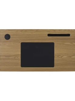 Rétro Chic Tische<Schreibtisch ''Link'' in Hellbraun - (B)90 x (H)76 x (T)50 cm