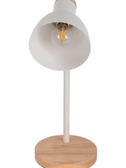 näve Tischleuchten<Schreibtischleuchte in Weiß - (H)36,5 x Ø 14 cm