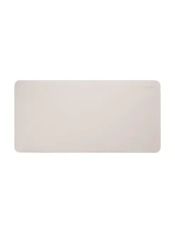 Eulenschnitt Büro- & Schulbedarf<Schreibtischunterlage "Herz" in Beige - (B)80 x (H)40 cm