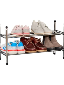STORE IT Garderoben<Schuhregal in Chrom - (B)118 x (H)37 x (T)23 cm