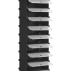 Songmics Garderoben|Regale & Schränke<Schuhregal in Schwarz - (B)43 x (H)173 x (T)31 cm