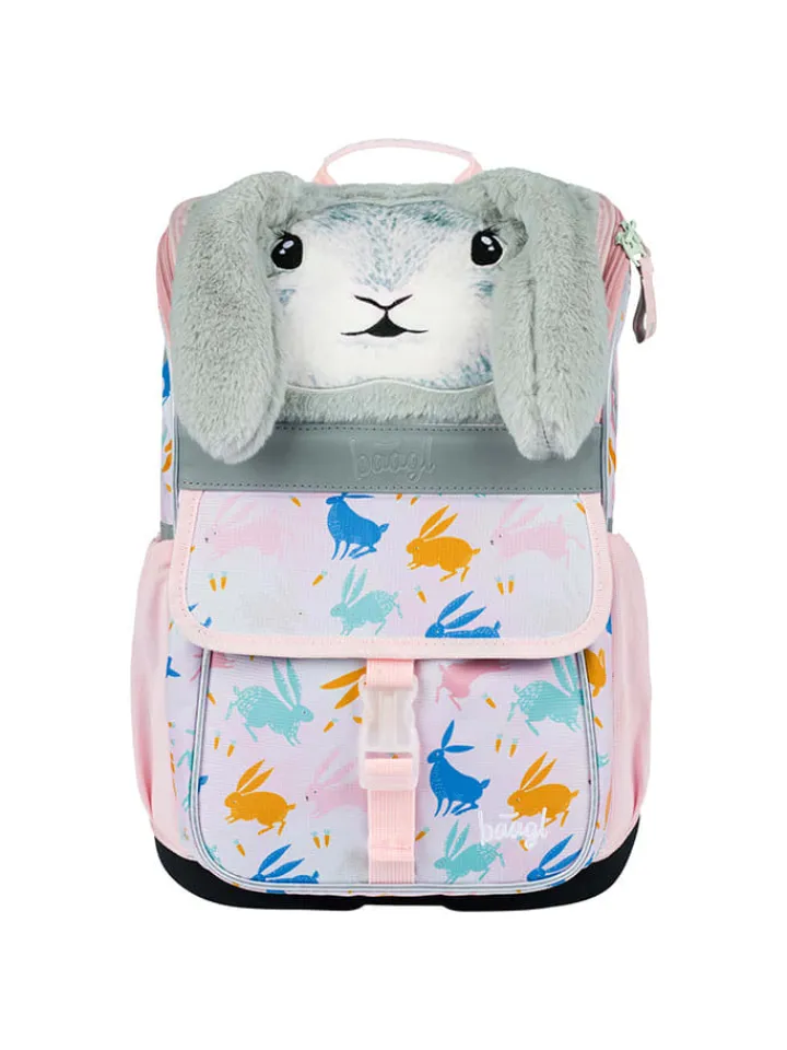 BAAGL Büro- & Schulbedarf<Schulranzen "Zippy Bunny" in Grau/ Rosa