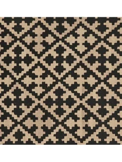 Rugtales Teppiche & Fußmatten<Schurwoll-Teppich in Creme/ Schwarz
