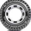 Intex Gartenspielzeug<Schwimmreifen "MonsterTruck" in Schwarz - Ø 114 cm, ab 9 Jahren