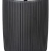 Wenko Mülleimer<Schwingdeckeleimer "Agropoli" in Anthrazit - 5,5 l