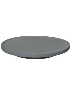 Blomus Badaccessoires<Seifenschale "Creto" in Grau - Ø 14 cm
