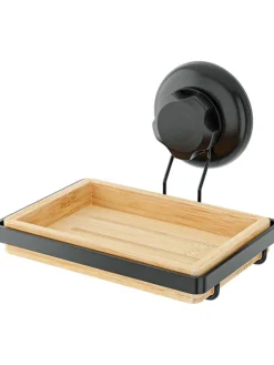 Compactor Badaccessoires<Seifenschale "Spa" in Beige/ Schwarz - (B)14,6 x (H)12,6 x (T)10,5 cm