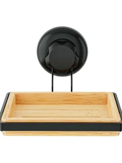 Compactor Badaccessoires<Seifenschale "Spa" in Beige/ Schwarz - (B)14,6 x (H)12,6 x (T)10,5 cm