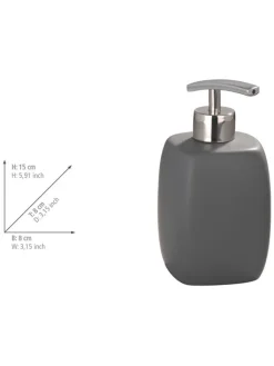 Wenko Badaccessoires<Seifenspender ''Faro'' in Grau - 440 ml