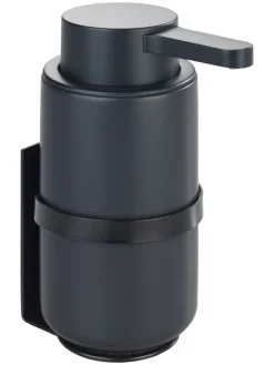 Wenko Putz- & Waschutensilien<Seifenspender "Woya" in Schwarz - 250 ml