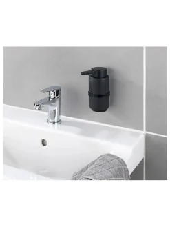Wenko Putz- & Waschutensilien<Seifenspender "Woya" in Schwarz - 250 ml