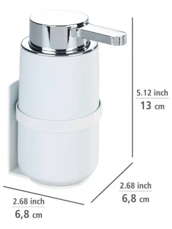 Wenko Badaccessoires<Seifenspender "Woya" in Weiß - 250 ml