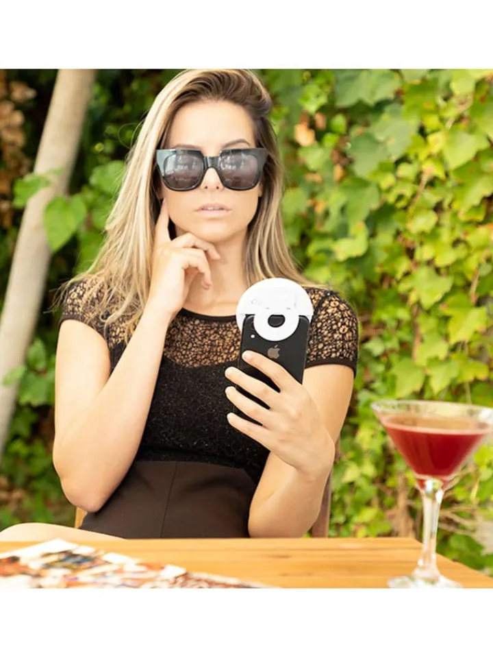 InnovaGoods Technikzubehör<Selfie-Ring-Leuchte - (B)8,2 x (H)8,2 x (T)2 cm