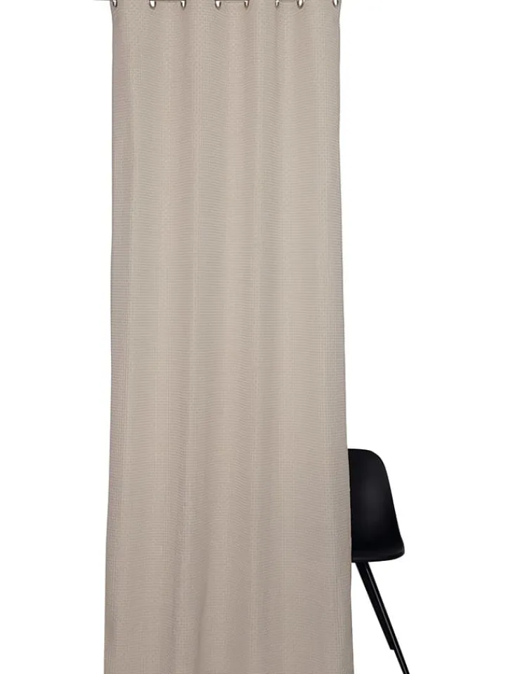 ESPRIT Gardinen, Jalousien & Rollos<Ösenschal "Square" in Beige