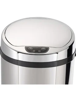 Echtwerk Mülleimer<Sensor-Abfalleimer in Silber - 30 l
