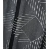 STOF France Gardinen, Jalousien & Rollos<Ösenvorhang "Quadro" in Anthrazit - (L)260 x (B)140 cm