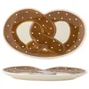 Bloomingville Aufbewahren & Servieren<Servierplatte ''Treats'' in Hellbraun - (L)23,5 x (B)14 cm