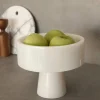 Violeta Home Aufbewahren & Servieren<Servierschale in Creme - (H)17 x Ø 20 cm