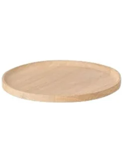 Blomus Aufbewahren & Servieren<Serviertablett "Oku" in Beige - Ø 25 cm